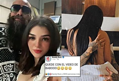 video babo y kareli|Karely Ruiz anuncia video explícito con Babo para OnlyFans